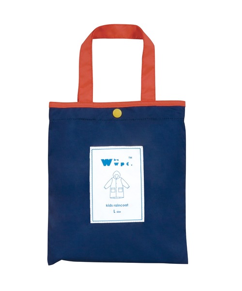 Wpc.（ダブリュピーシー）の「Wpc. KIDS　レインコート②（レインコート/ポンチョ・キッズ・ピンク/カーキ/ネイビー/ラベンダー/ライトベージュ・LARGE/MEDIUM）」の12枚目の写真