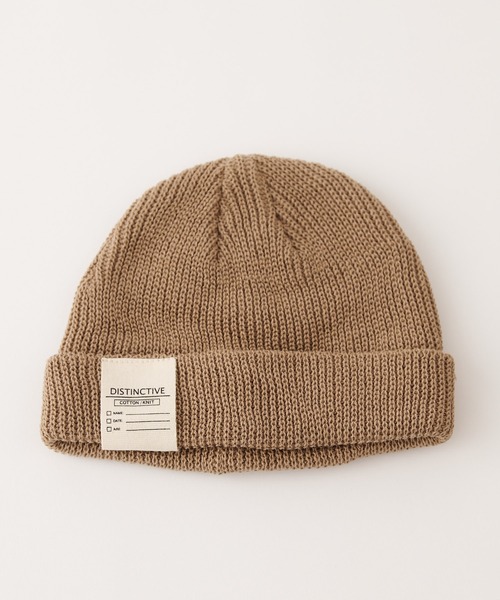 CIAOPANIC TYPY(チャオパニックティピー)の「コットンワッチキャップ(ニットキャップ/ビーニー・キッズ・ベージュ系その他/ブルー/ブラウン/ピンク/ブラック/ベージュ・ONE SIZE)」の10枚目の写真