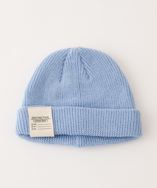 CIAOPANIC TYPY(チャオパニックティピー)の「コットンワッチキャップ(ニットキャップ/ビーニー・キッズ・ベージュ系その他/ブルー/ブラウン/ピンク/ブラック/ベージュ・ONE SIZE)」の8枚目の写真