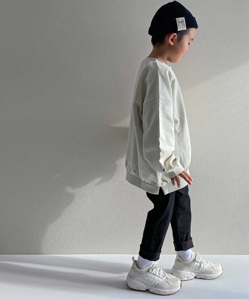 CIAOPANIC TYPY(チャオパニックティピー)の「コットンワッチキャップ(ニットキャップ/ビーニー・キッズ・ベージュ系その他/ブルー/ブラウン/ピンク/ブラック/ベージュ・ONE SIZE)」の18枚目の写真