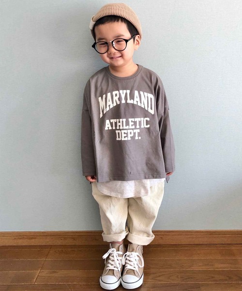 CIAOPANIC TYPY(チャオパニックティピー)の「コットンワッチキャップ(ニットキャップ/ビーニー・キッズ・ベージュ系その他/ブルー/ブラウン/ピンク/ブラック/ベージュ・ONE SIZE)」の21枚目の写真