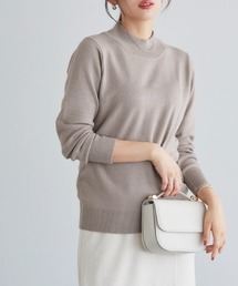 Pierrot（ピエロ）の「プレミアムカシミアタッチハイネックニット（ニット/セーター・レディース）」