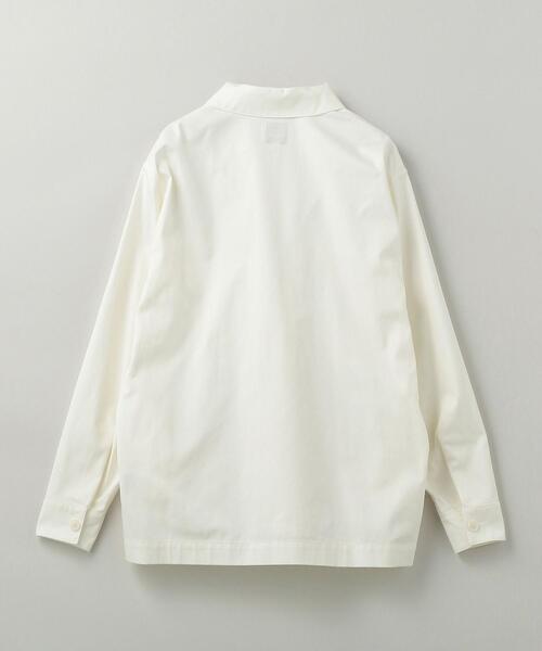 UNITED ARROWS & SONS（ユナイテッドアローズアンドサンズ）の「UNITED ARROWS & SONS（ユナイテッドアローズ＆サンズ）OATMEAL OFFICER JACKET（ミリタリージャケット・メンズ・ホワイト/ブラック/オリーブ・S/M/L）」の10枚目の写真