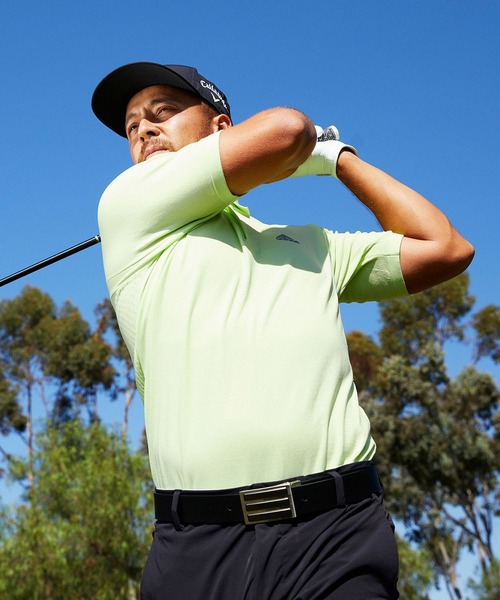 高評価なギフトのジャカードスリーストライプス 半袖セーターポロ Adidas Golf アディダスゴルフ Knit Polo Shirt 人気爆発衝撃特価 の