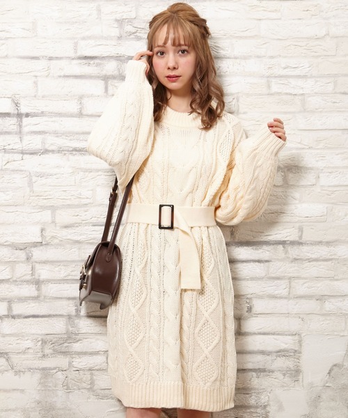 セール ブランド古着 ニットワンピース ワンピース Ingni イング のファッション通販 Zozoused