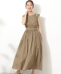 N.（N. Natural Beauty Basic） | 【WEB限定商品】【S Size Line】◆コットンローンボリュームマキシワンピース(ワンピース)