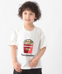 GLOBAL WORK | 【キッズ】吸水速乾スパンコールT半袖/933565(Tシャツ/カットソー)