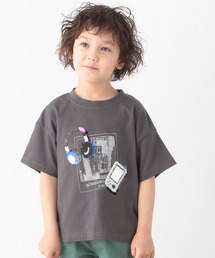 【キッズ】吸水速乾スパンコールT半袖/933565