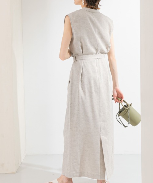 KBF（ケイビーエフ）の「ベストレイヤードライクワンピース（ワンピース・レディース・ライトグレー/ブラウン/モカ/ブラック/ブルー・ONE）」の15枚目の写真