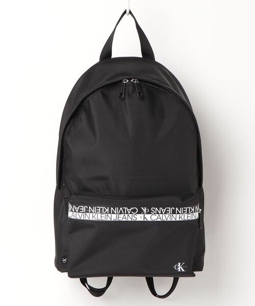 Calvin Klein Jeans Accessory（カルバン・クラインジーンズアクセサリー）の「ワードマーク ロゴ バックパック（バックパック/リュック・メンズ・ブラック・FREE）」の8枚目の写真