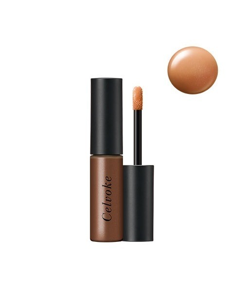 Celvoke（セルヴォーク）の「【販売終了】Celvoke / エンスロールグロス（口紅/リップティント/グロス・レディース・０３ テラコッタ/０５ レモンイエロー/０１ アッシズオブローズ/０２ マホガニーブラウン/０４ コリンスピンク/０６ オールドライラック/０７ ブロンズオレンジ/０８ カプティックレッド/０９ オーロラ/１０ サンディシェル・FREE）」の3枚目の写真