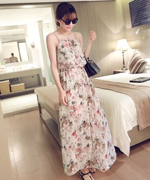 シフォン 花柄 マキシワンピース に該当するワンピースファッション通販 Zozotown