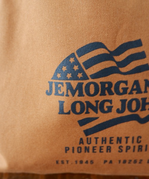JEMORGAN（ジェーイーモーガン）の「JE MORGAN/JEモーガン　CANVAS TOTE BAG キャンバストート（トートバッグ・レディース・ブラック/カモフラージュ/キナリ/ブラウン系・フリー）」の12枚目の写真