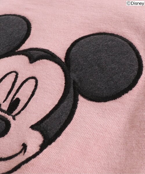 Disney（ディズニー）の「/ディズニーキャラクター裾絞りTシャツ（Tシャツ/カットソー・キッズ・オフホワイト/ピンク/ライム/チャコール/パープル・100/110/120/80/90/140/130）」の16枚目の写真