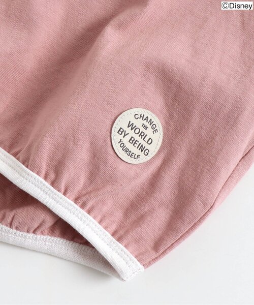 Disney（ディズニー）の「/ディズニーキャラクター裾絞りTシャツ（Tシャツ/カットソー・キッズ・オフホワイト/ピンク/ライム/チャコール/パープル・100/110/120/80/90/140/130）」の11枚目の写真