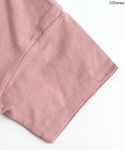 Disney（ディズニー）の「/ディズニーキャラクター裾絞りTシャツ（Tシャツ/カットソー・キッズ・オフホワイト/ピンク/ライム/チャコール/パープル・100/110/120/80/90/140/130）」の15枚目の写真