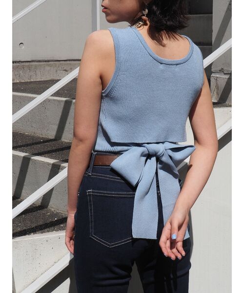 EVRIS（エヴリス）の「フレアデニムパンツ（デニムパンツ・レディース・ブラック/インディゴブルー・SMALL/MEDIUM）」の3枚目の写真