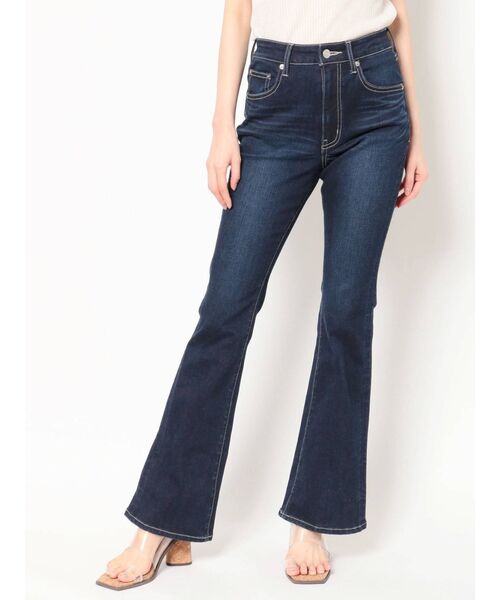 EVRIS（エヴリス）の「フレアデニムパンツ（デニムパンツ・レディース・ブラック/インディゴブルー・SMALL/MEDIUM）」の11枚目の写真