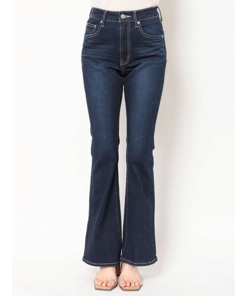 EVRIS（エヴリス）の「フレアデニムパンツ（デニムパンツ・レディース・ブラック/インディゴブルー・SMALL/MEDIUM）」の13枚目の写真