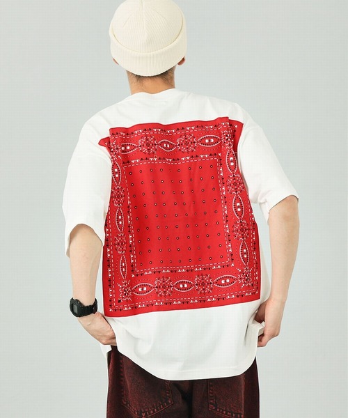 セール バンダナ柄 ポケット 半袖tシャツ Tシャツ カットソー Edwin エドウィン のファッション通販 Zozotown