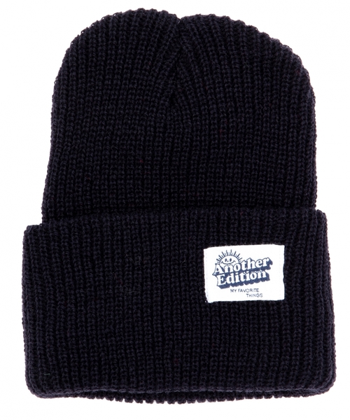 Another Edition（アナザーエディション）の「リブニットキャップ/ AE RIB KNIT CAP 14FW◆（ニットキャップ/ビーニー・レディース・ライトグレー/モカ/レッド/ネイビー・フリー）」の3枚目の写真
