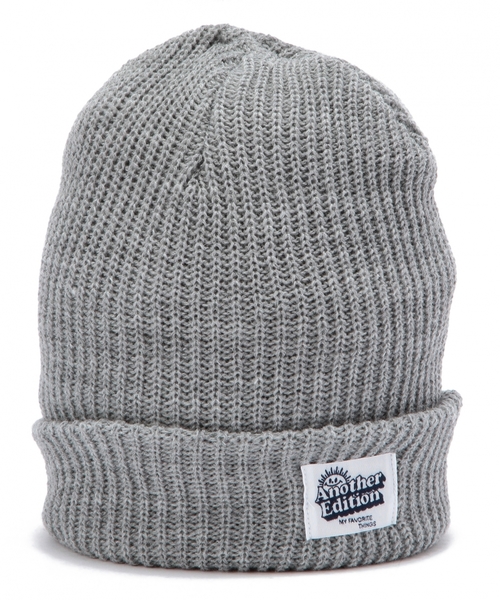Another Edition（アナザーエディション）の「リブニットキャップ/ AE RIB KNIT CAP 14FW◆（ニットキャップ/ビーニー・レディース・ライトグレー/モカ/レッド/ネイビー・フリー）」の9枚目の写真