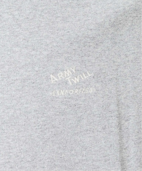ARMY TWILL（アーミーツイル）の「【ARMY TWILL×JS/アーミーツイル】別注 バックプリント ロゴTシャツ（Tシャツ/カットソー・メンズ・ホワイト/グレー・MEDIUM/LARGE）」の11枚目の写真
