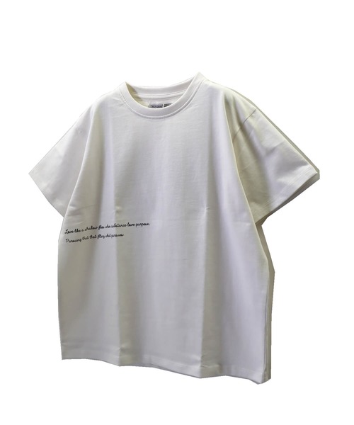 go slow caravan（ゴースローキャラバン）の「MOVENPICK / モーベンピック　BUMPプリントTシャツ (M4)（Tシャツ/カットソー・キッズ・ベージュ/ホワイト・150/160/100/110/120/130/140）」の5枚目の写真