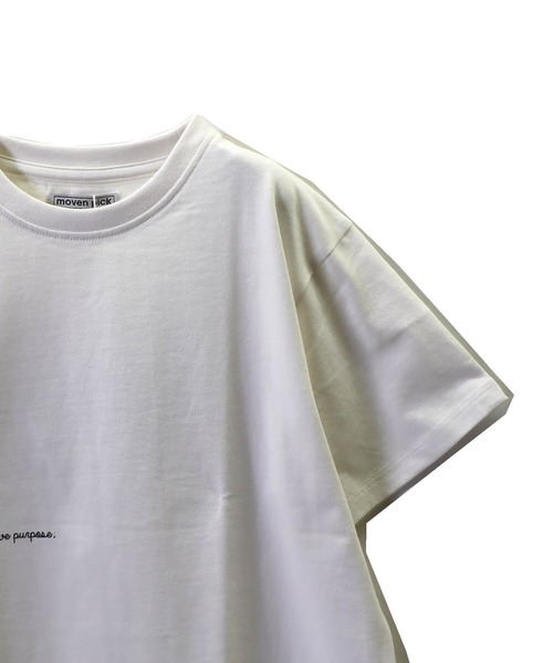 go slow caravan（ゴースローキャラバン）の「MOVENPICK / モーベンピック　BUMPプリントTシャツ (M4)（Tシャツ/カットソー・キッズ・ベージュ/ホワイト・150/160/100/110/120/130/140）」の8枚目の写真