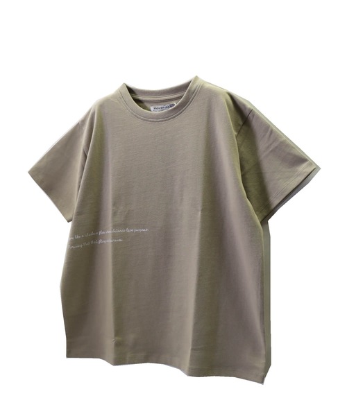 go slow caravan（ゴースローキャラバン）の「MOVENPICK / モーベンピック　BUMPプリントTシャツ (M4)（Tシャツ/カットソー・キッズ・ベージュ/ホワイト・150/160/100/110/120/130/140）」の11枚目の写真