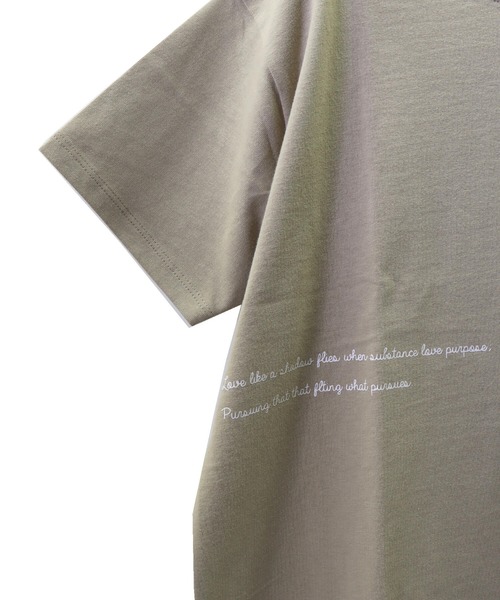 go slow caravan（ゴースローキャラバン）の「MOVENPICK / モーベンピック　BUMPプリントTシャツ (M4)（Tシャツ/カットソー・キッズ・ベージュ/ホワイト・150/160/100/110/120/130/140）」の14枚目の写真