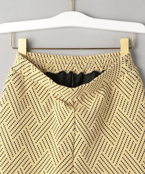 BEAUTY&YOUTH UNITED ARROWS（ビューティーアンドユースユナイテッドアローズ）の「BY ジャカードセミフレアパンツ -ウォッシャブル-（その他パンツ・レディース・ベージュ/オフホワイト・SMALL/MEDIUM）」の12枚目の写真