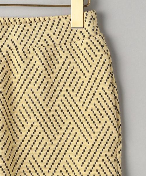 BEAUTY&YOUTH UNITED ARROWS（ビューティーアンドユースユナイテッドアローズ）の「BY ジャカードセミフレアパンツ -ウォッシャブル-（その他パンツ・レディース・ベージュ/オフホワイト・SMALL/MEDIUM）」の14枚目の写真