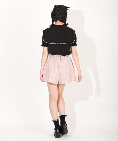 PINKHUNT（ピンクハント）の「PINKHUNT ピンクハント セーラー衿ブラウス 5359K（シャツ/ブラウス・キッズ・ブラック/ホワイト・130cm/140cm/150cm/160cm/120cm）」の12枚目の写真