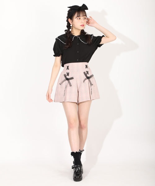 PINKHUNT（ピンクハント）の「PINKHUNT ピンクハント セーラー衿ブラウス 5359K（シャツ/ブラウス・キッズ・ブラック/ホワイト・130cm/140cm/150cm/160cm/120cm）」の11枚目の写真