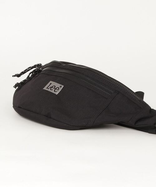 Lee(リー)の「Lee/リー ナイロン ロゴ入り ウエストバッグ(ボディバッグ/ウエストポーチ・メンズ・ブラック/カーキ・FREE)」の4枚目の写真