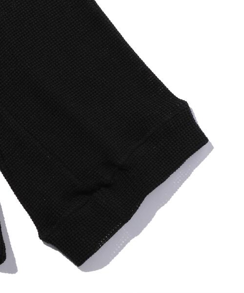 R.M GANG（アールエムギャングレベルモダニストギャング）の「＜R.M GANG＞ MESH 1POC LS/カットソー（Tシャツ/カットソー・メンズ・ホワイト/ブラック・FREE）」の9枚目の写真