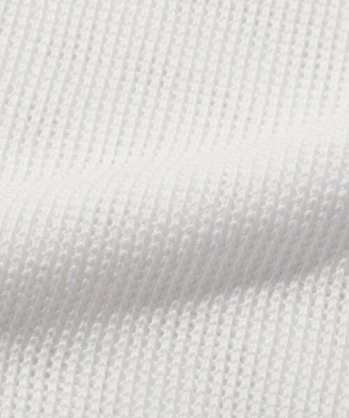 R.M GANG（アールエムギャングレベルモダニストギャング）の「＜R.M GANG＞ MESH 1POC LS/カットソー（Tシャツ/カットソー・メンズ・ホワイト/ブラック・FREE）」の5枚目の写真