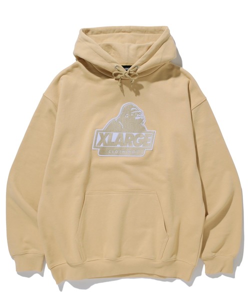 XLARGE（エクストララージ）の「SLANTED OG PATCHED HOODED SWEAT（パーカー・メンズ・バーガンディー/ブラック/ネイビー/ベージュ・L/S/M/XL）」の16枚目の写真