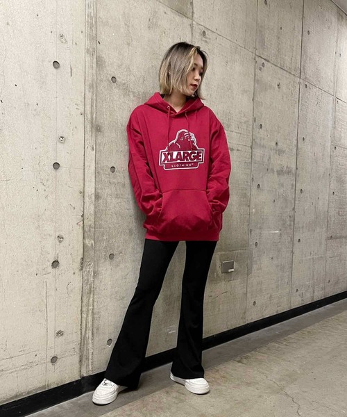 XLARGE（エクストララージ）の「SLANTED OG PATCHED HOODED SWEAT（パーカー・メンズ・バーガンディー/ブラック/ネイビー/ベージュ・L/S/M/XL）」の19枚目の写真