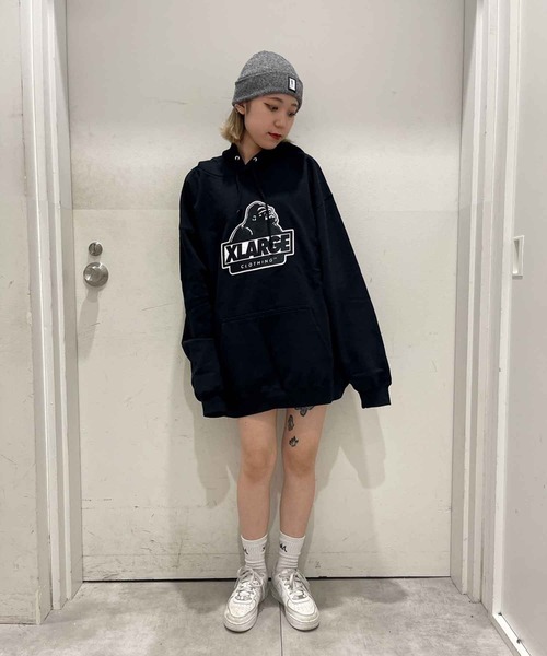 XLARGE（エクストララージ）の「SLANTED OG PATCHED HOODED