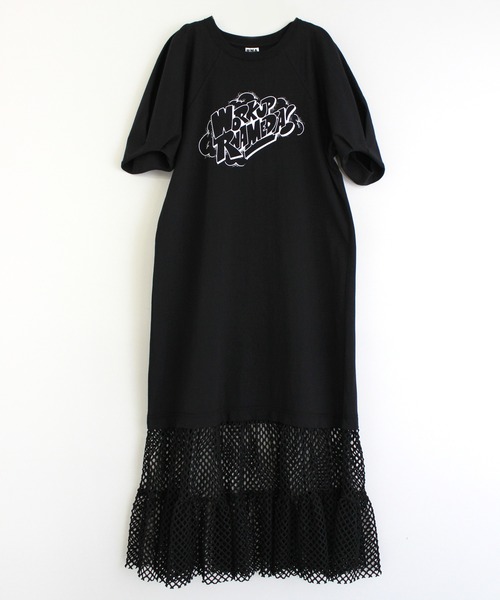 D1557 ワンピース ドレス Work Up メッシュコンビtワンピース ワンピース Rna アールエヌエー のファッション Work ワンピース セール