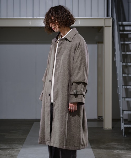 【完売品・美品】casper john/レイヤードコート（送料無料） CASPER JOHN（キャスパージョン）の「Layered Coat/レイヤード