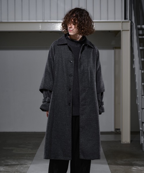 CASPER JOHN（キャスパージョン）の「Layered Coat/レイヤードコート 