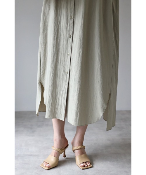 Bonjour Sagan（ボンジュールサガン）の「バックレースヨークデザインワンピース（ワンピース・レディース・ピンク/ライトカーキ・FREE）」の11枚目の写真