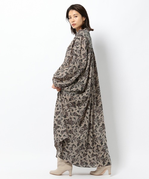 セール Babylone ペイズリープリントワンピース 洗濯機洗い可 ワンピース Babylone バビロン のファッション通販 Zozotown