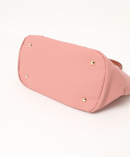 SAC（サック）の「ラバーコート撥水素材トートバッグＳ  SAC unit（トートバッグ・レディース・ベージュ/ネイビー/カーキ/ピンク・FREE）」の5枚目の写真