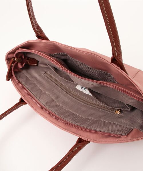 SAC（サック）の「ラバーコート撥水素材トートバッグＳ  SAC unit（トートバッグ・レディース・ベージュ/ネイビー/カーキ/ピンク・FREE）」の6枚目の写真