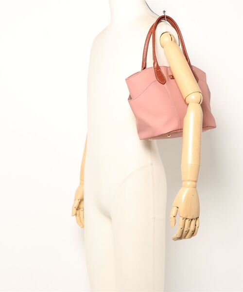 SAC（サック）の「ラバーコート撥水素材トートバッグＳ  SAC unit（トートバッグ・レディース・ベージュ/ネイビー/カーキ/ピンク・FREE）」の7枚目の写真