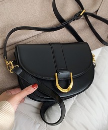 florist | 【2WAY】バックル付きかまぼこ型ミニショルダーバッグ(ショルダーバッグ)